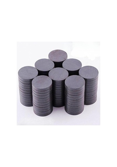 Dünya Magnet 50 Adet 20x3 Büyük Yuvarlak Ferrit Mıknatıs -kokulu Taş-nişan Süsleme Mıknatısı 50