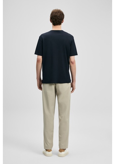 Lufian Finto Modern Grafik Erkek T-shirt 111020323 Lacivert