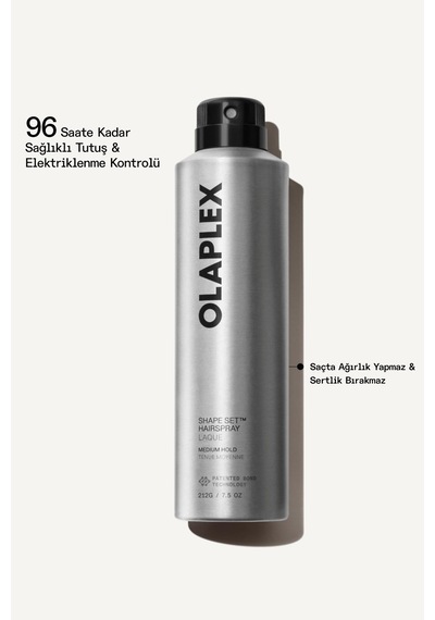 Shape Set Hairspray - Ağırlık Hissi Bırakmayan, Onarıcı Ve Şekillendirici Sabitleyici Saç Spreyi