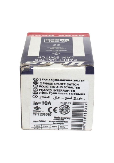 OPAŞ 2X10A 0-1 Şalter