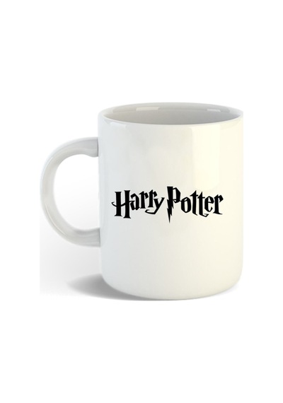 Espresso Patronum Seramik Baskılı Beyaz Kupa