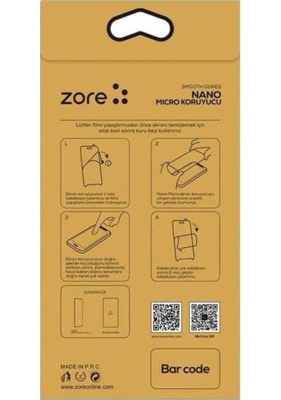 General Mobile 21 Plus Zore Nano Micro Temperli Ekran Koruyucu