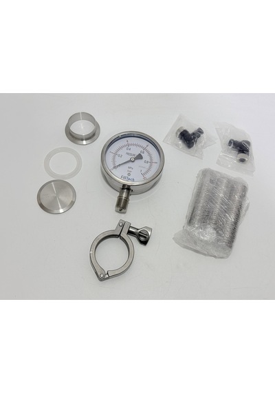 Filltech Manometre Basınç Göstergesi 0-10 Bar 105mm