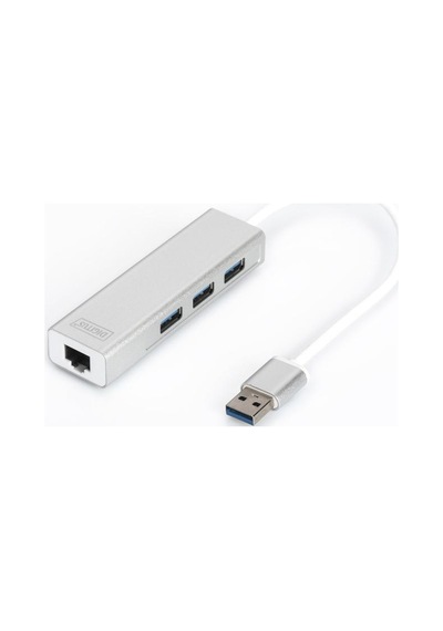 Digitus Da-70250 3 Port 3.0 + Ethernet