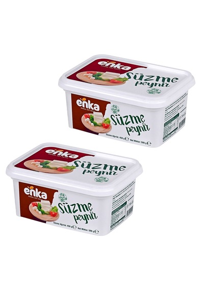 Enka Süt Süzme Peynir Yarım Yağlı - 2'li - 450 G