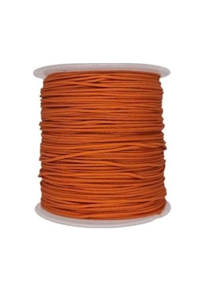 Turuncu Renk Paraşüt İpi, 0.8 Mm Ve 100 Metre Uzunluk