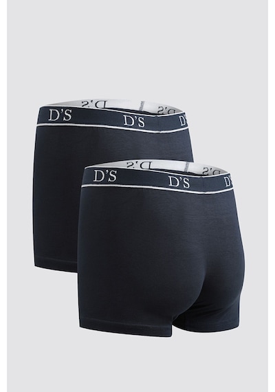 D's Damat Ds Damat Lacivert Boxer Set 4HC44ORTBS02