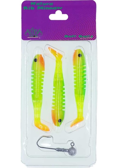 Albastar Natura Rib Minnow Yapay Balığı 09 90mm