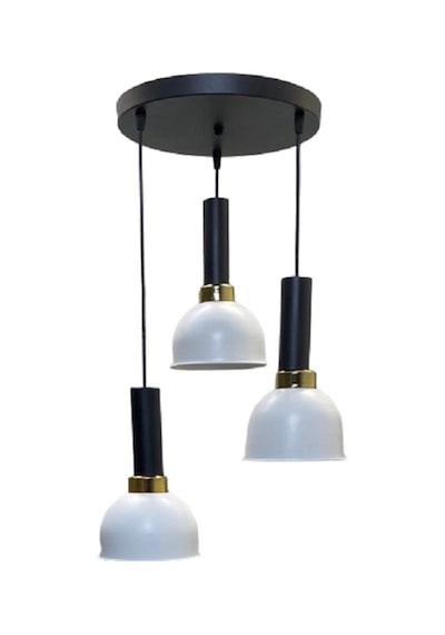 Rsylight Vira Retro Metal Dekoratif 3 Lü Modern Rustik Sarkıt Avi