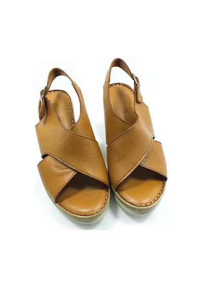 Marine Shoes Hakiki Deri Sandalet Taba 86 063-177 001