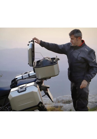 Shad Motosiklet Çanta - Topcase - Tr48 Terra Alüminyum Çanta D0tr48100 Standart