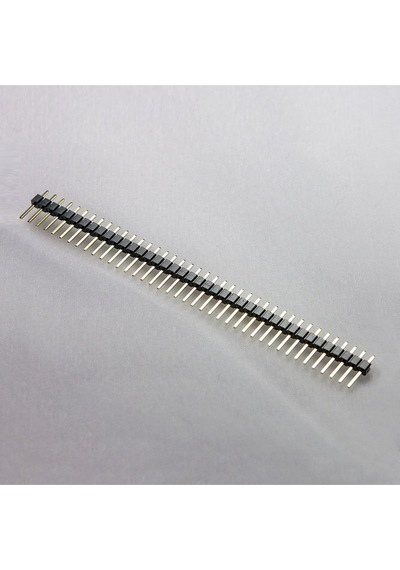 5 Adet 1x40 Pin Erkek Header Tek Sıra 2.54mm 180 Derece Kırılabilir Bölünebilir Konnektör Soket