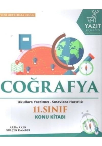 Yazıt Yayınları 1 Coğrafya Konu  Kitabı