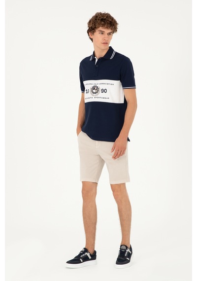 U.s. Polo Assn. Erkek Taş Şort / Bermuda 50283948-vr049 Tas