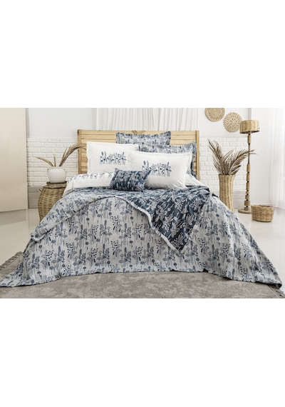 Valencia 8 Parça Çift Kişilik Çeyiz Seti Lacivert 240 X 260 Cm Lacivert