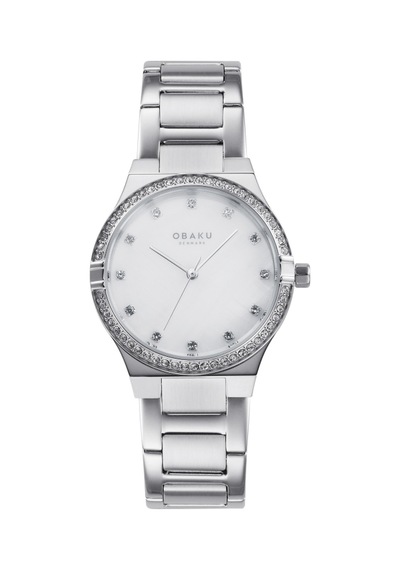 Obaku Denmark V317lecwsc Quartz Çelik Gri Safir Cam 32 Mm Kadın Kol Saati