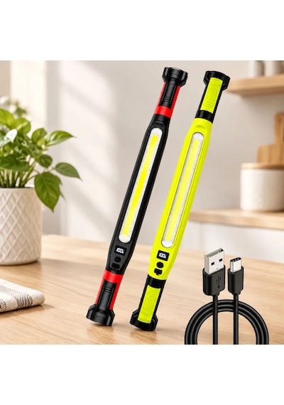 Şarjlı Mıknatıslı Led Çalışma Lambası Type-c, 360 Döner, 52. 5 Cm Diğer