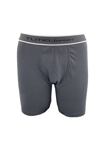 Tutku Erkek Elastan Spor Boxer -0400 Füme