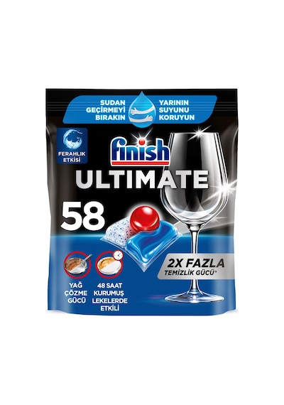 Finish Ultımate Hepsi 1 Arada 58 Tablet 748.2g Tarı