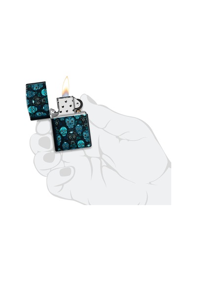 Zippo 49193 Sugar Skull Design Çakmak