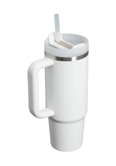 Stanley Quencher Pipetli Termos Bardak 0,89 Lt-10-10827-738 Beyaz