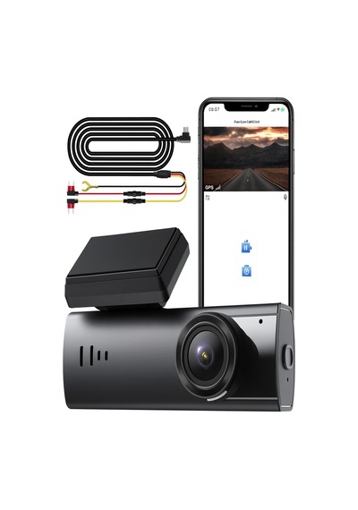 Araç İçi Kamerası Dvr+wi-fi 1920/1080p Gece Görüşlü 170º Geniş Açı Algılama Sensör Araç İçi Kamera