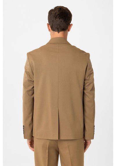 Antioch Relax Fit Erkek Blazer Ceket Camel
