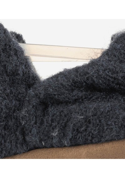 Recycled Woo Wooly Yünlü Lacivert Barefoot Patik