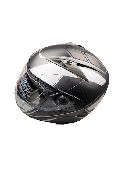 Helmets JK20 - 902 Çene Açılır Güneş Vizörlü Motosiklet Kaskı Gri