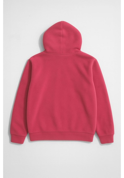 Markapia Kadın Kapüşonlu Cepli Polar Sweatshirt M