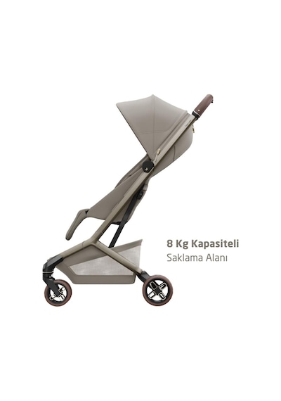 Maxi-cosi Fame Cabin Led Işıklı Entegre Şarj Üniteli Tek Elle Katlanan Premium Kabin Boy Bebek Arabası Sapphire Sand