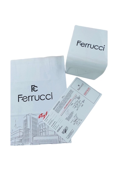 Ferrucci Fc-24110 Hasır Çelik Kordon Füme Kadın Kol Saati Rose Gold