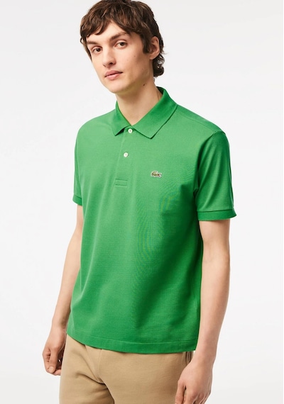 Lacoste Erkek Klasik Pike Kumaş Polo T-shirt Açık Yeşil