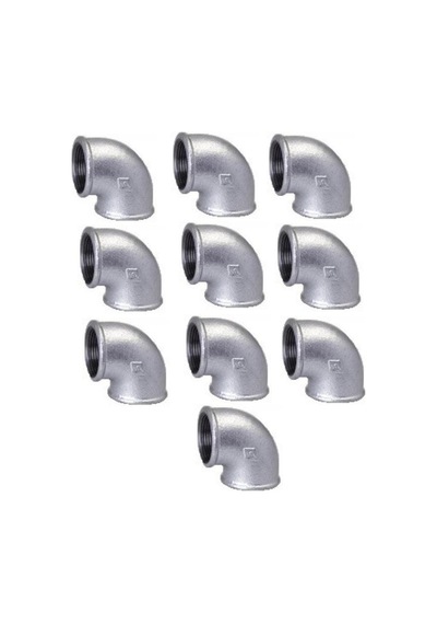 Mech Dirsek Döküm Dişli 1 1/2 Galv. Paket 10 Lu
