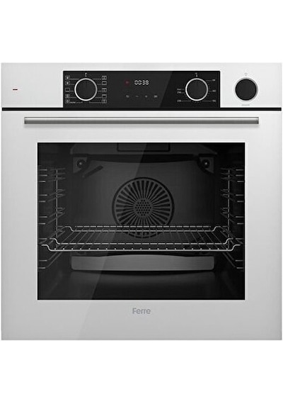 Ferre Steamart CS Serisi Lux XE64CB - CS206 - D081 Beyaz Ankastre Set