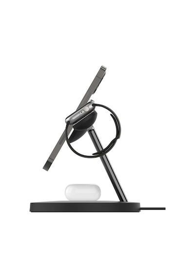Belkin Wız009vfbk-v2 Boostcharge Pro 3in1 Qi2 15w Magsafe Şarj Standı - Siyah