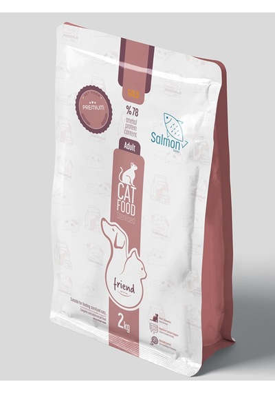 Friend Pet Premium Gold Kısırlaştırılmış Kedi Maması Somonlu 2 KG