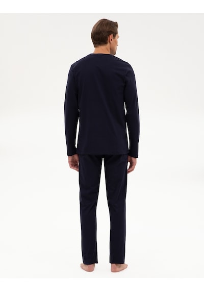Pierre Cardin Erkek Lacivert Pijama Takım 50322634-200 Lacivert