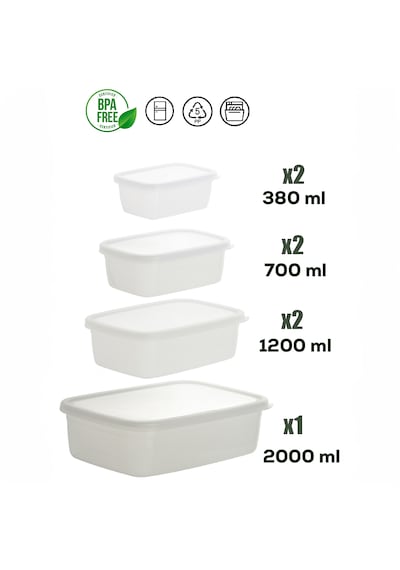 Porsima 1126 12'li No Frost -25 C Derin Dondurucu Saklama Kabı