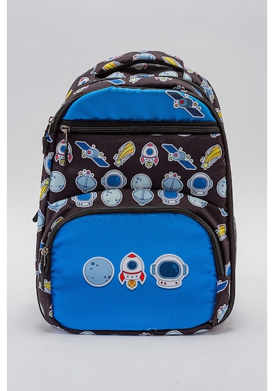 Mnpc Unisex Çocuk Space Okul Çantası 23x5n9772785 Çok Renkli