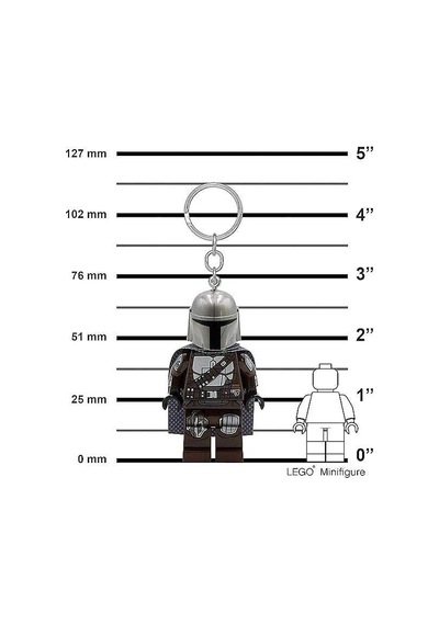 Lego Keylight Mandalorian Flashlight Ke187h
