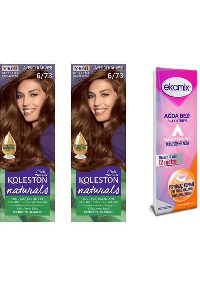 Koleston Naturals Tüp Boya 6 - 73 Ayışığı Kahve 2 Adet