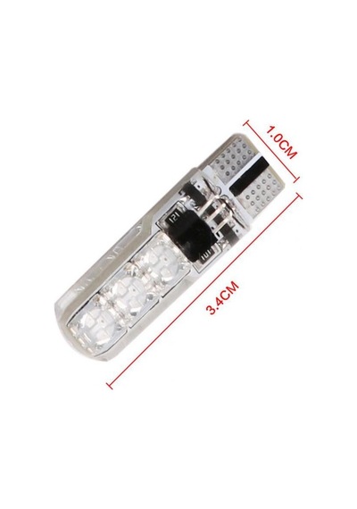 Araç Çakar Lamba Rgb 16 Ledli Ampul Kumandalı Çakarlı Park Ampülü