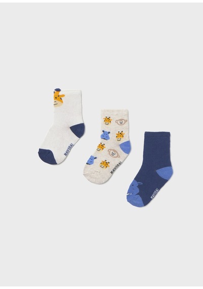 Mayoral Erkek Bebek Üçlü Çorap Set Lacivert