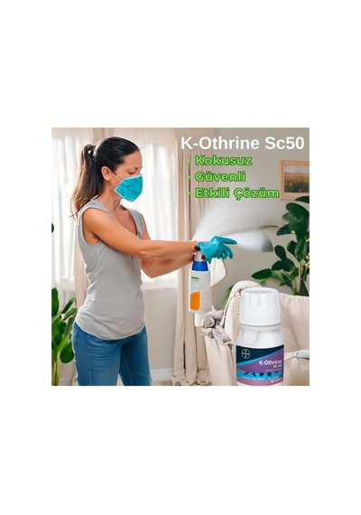 K-othrine Sc 50 Sivrisinek - Karınca - Böcek - Sinek- Hamamböceği Ilacı 50 Ml