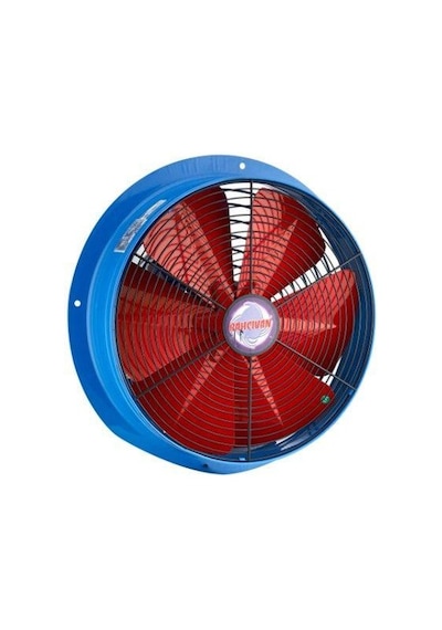 Bahçıvan 45 cm çapında BST 450 1450 D/D 380/400 volt Trifaze Sanayi Aspiratörü