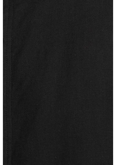 Tudors Slim Fit Dar Kalıp Uzun Kol Hakim Yaka Pamuklu Keten Efekt Siyah Gömlek-27027-siyah Siyah Tudors Slim Fit Dar Kalıp Uzun Kol Hakim Yaka Pamuklu Keten Efekt Siyah Gömlek-27027-siyah Siyah