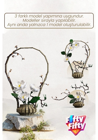 Cada Artizan Winter C59026w Dekoratif Ve Koleksiyonluk Çiçek Modeli 990 Parça Yapay Bitki Ffc59026w