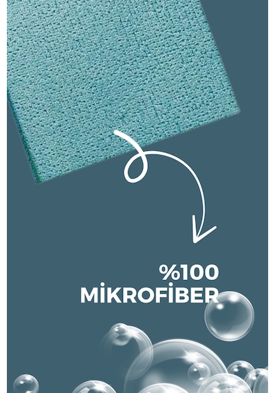 Grimorlife 4 Lü Ultra Emici Yumuşak Dayanıklı Mikrofiber Temizlik Bezi 21,5 X 21,5 Cm- İz Bırakmaz