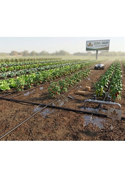 Valmen Vdrip Profesyonel Damlama Sulama Hortumu 400 Metre 16 Mm / 25 Cm / 0.9 Mm